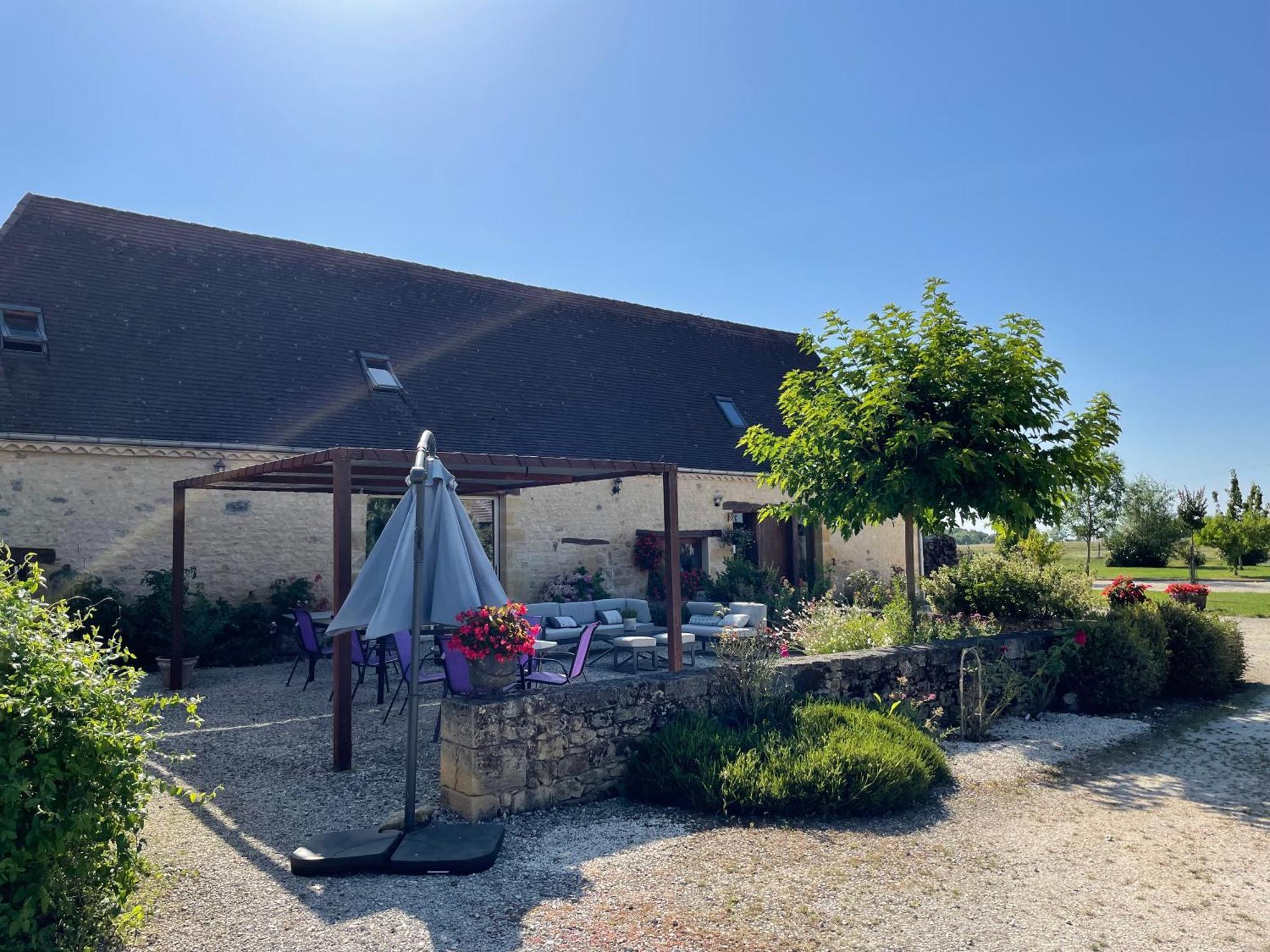 Chambre D'Hotes La Ferme De La Croix. Saint-Avit-Sénieur Exterior foto